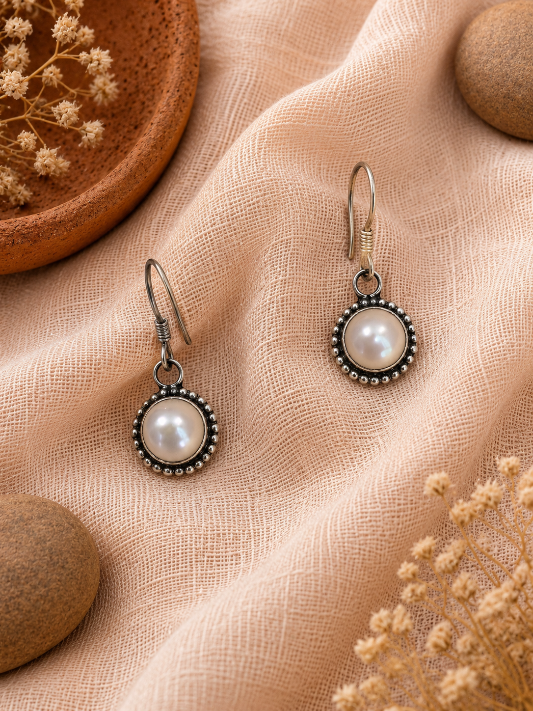Classic Rawa work 925 Sterling Silver Dangler - Image 3