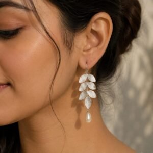 Seven Leaf 925 Silver Set