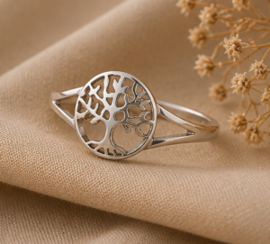 Eternal Roots Tree of Life 925 Sterling Silver Ring