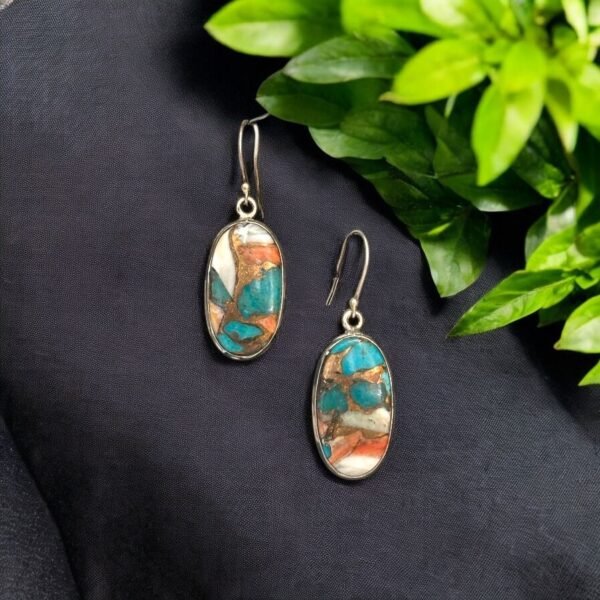 Exclusive Stone Earrings – 925 Silver