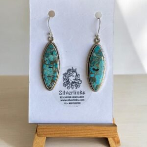 ZilverLinks Exclusive Stone Drop Earrings – 925 Silver