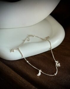CHARM ANKLET - 925 SILVER