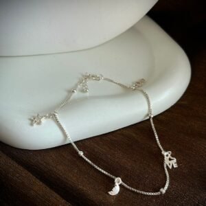 CHARM ANKLET - 925 SILVER
