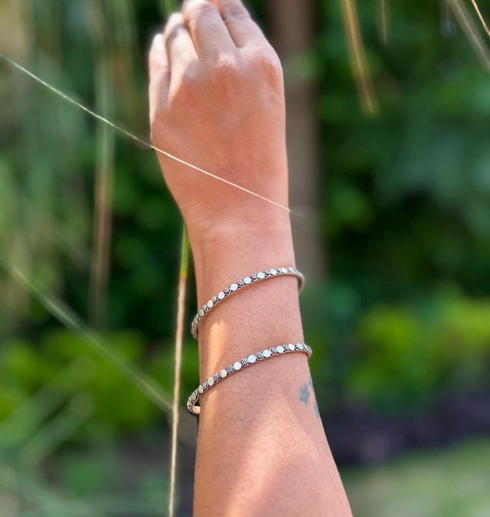 Solid bangle - 925 silver