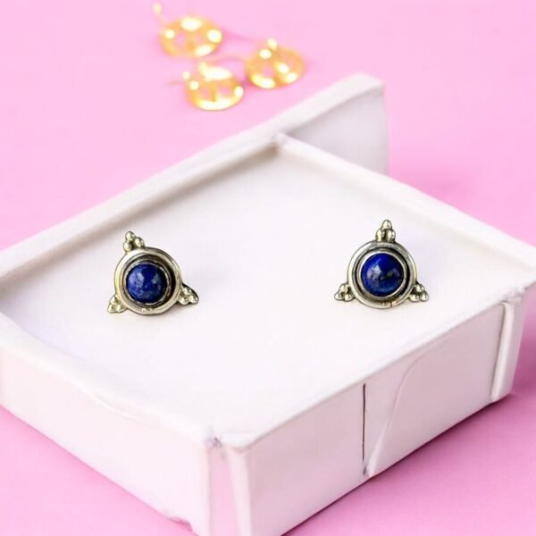 Lapis stone - 925 silver