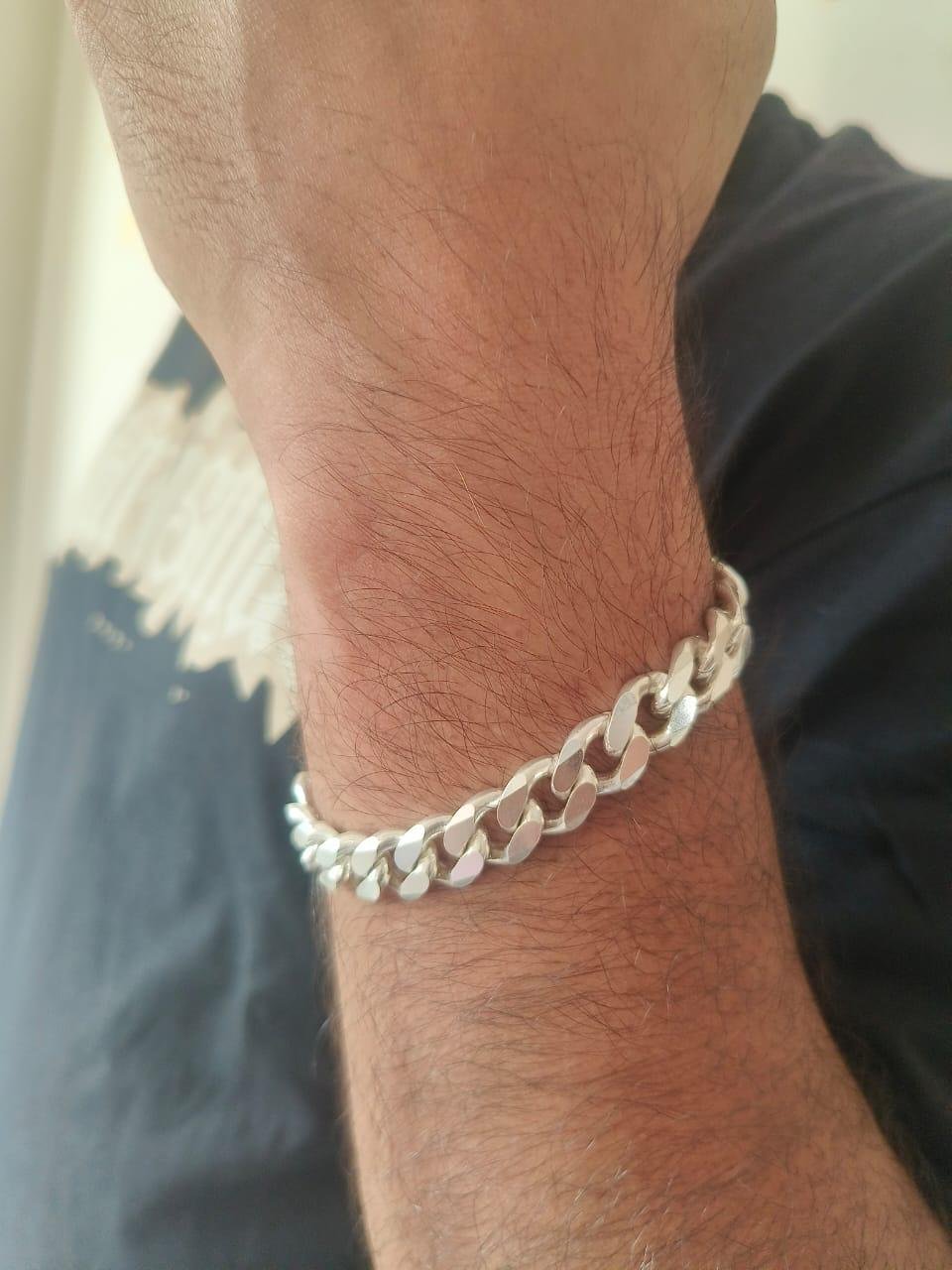 Interlocked chain bracelet - 925 silver