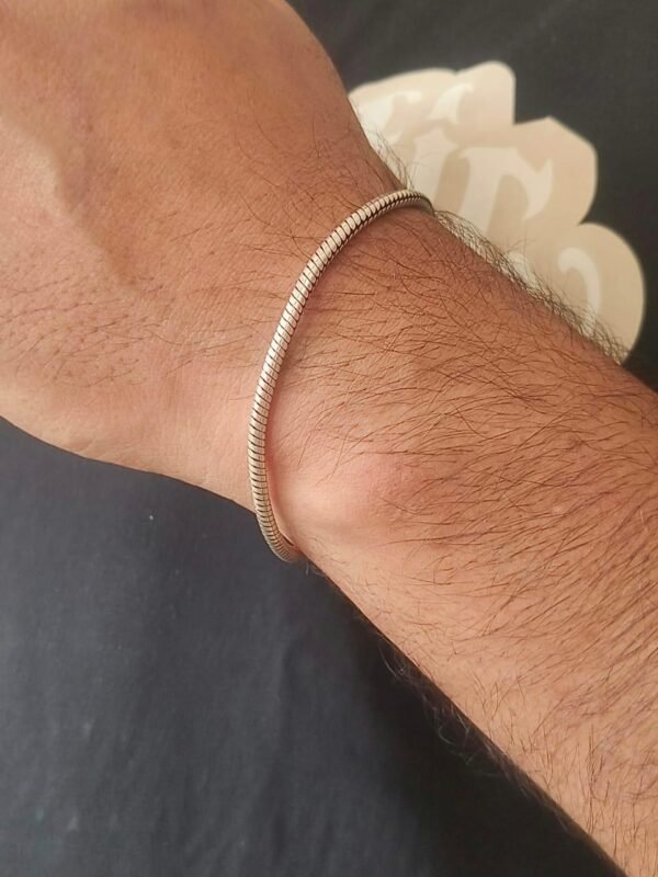 Plain bracelet in 925 silver - Image 2