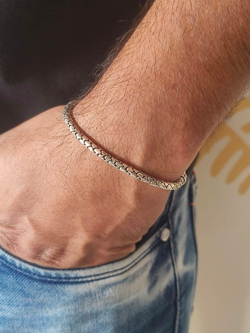Viper chain bracelet - 925 silver