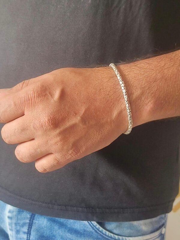 Viper chain bracelet - 925 silver - Image 2
