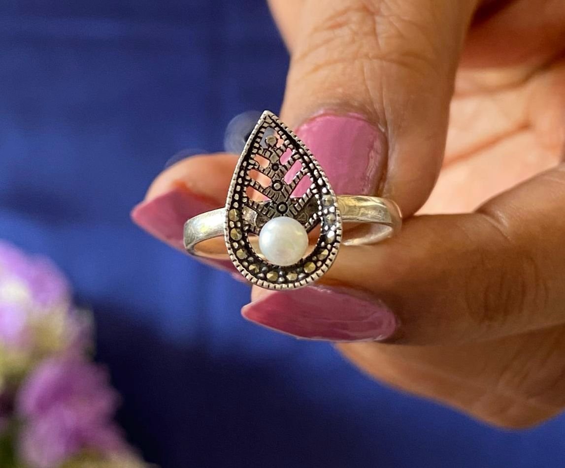 Noor Ring - 925 silver