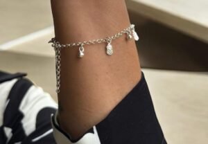 Charm bracelet in 925 silver