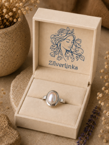 Luminous Luna Pearl 925 Sterling Silver Ring