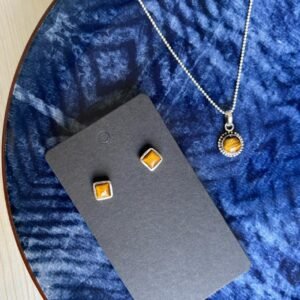 Golden Tiger Eye Elegance Set