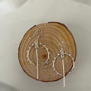 Celestial Orbit Danglers - 925 Silver