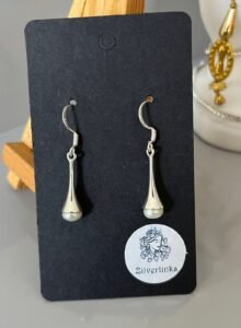 Pearl drop in 925 silver