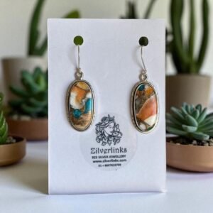 Sunset horizon earrings – 925 silver