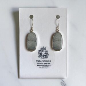 Grey mist earrings – 925 silver