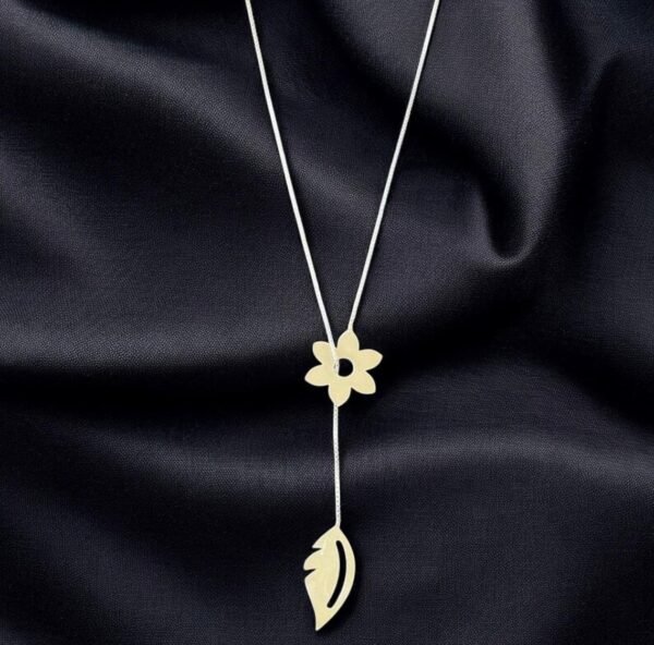Adjustable flower chain - 925 silver