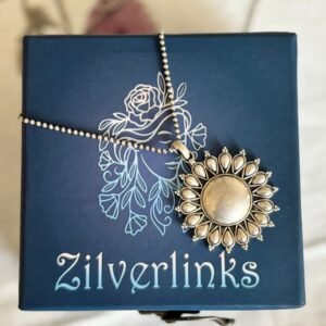 Sunburst pendant – 925 silver