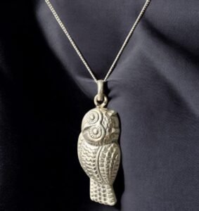 Owl Pendant – 925 Silver
