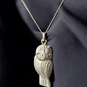 Owl Pendant – 925 Silver