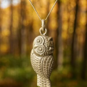 Owl Pendant – 925 Silver