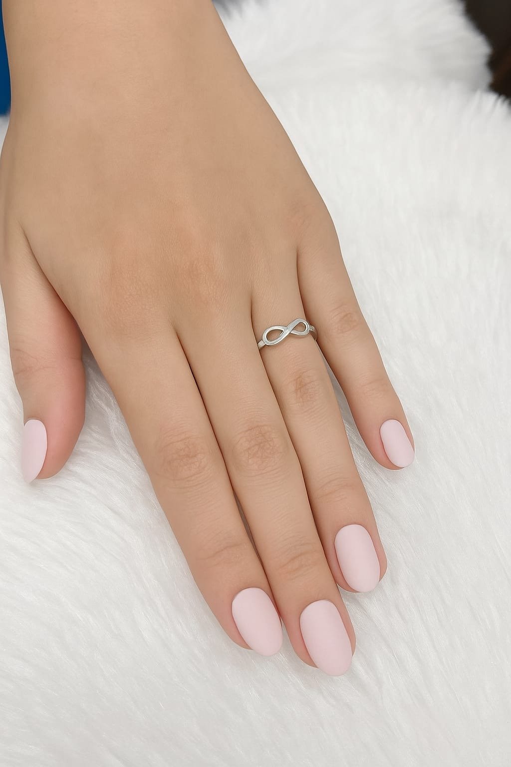 Infinity rings in 925 silver