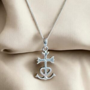 Faith, love & hope pendant in 925 silver