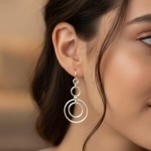 Delicate daily dangler in 925 silver