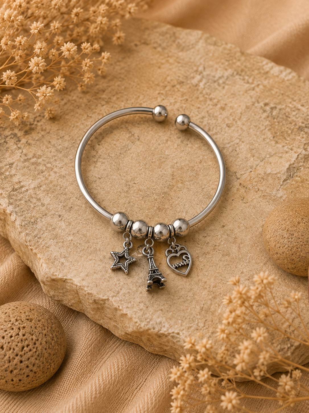 Parisian dream bangle in 925 silver - Image 3