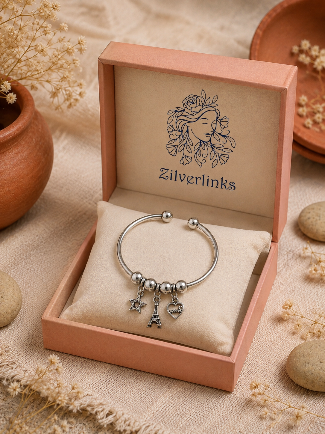 Parisian dream bangle in 925 silver - Image 2