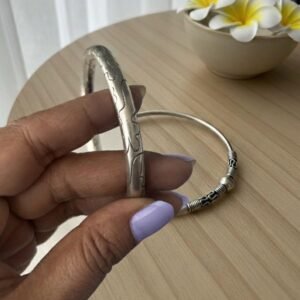 Tribal artisan kada in 925 silver