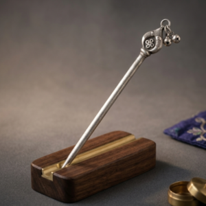 Silver Vintage Hair Stick Pin