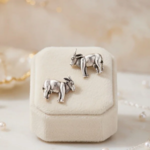 Cute Silver Stud Earrings