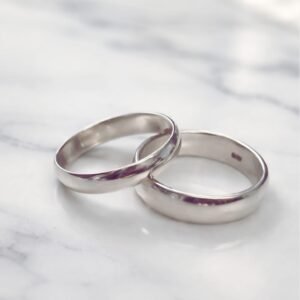 925 Sterling Silver Eternal Bond Couple Rings