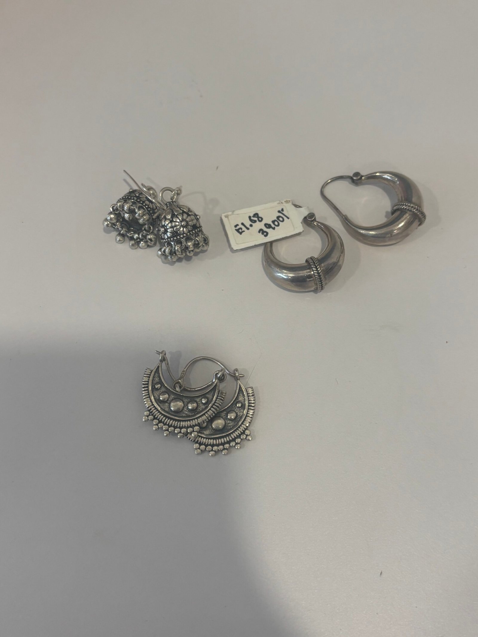 3 earrings
