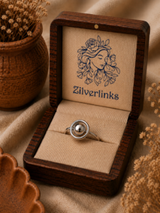 Orbit Silver Ball Ring – 925 Sterling Silver