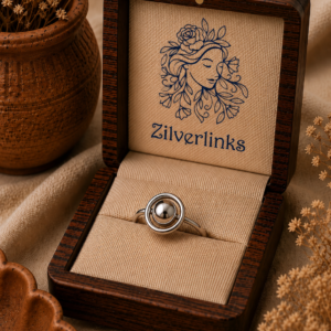 Orbit Silver Ball Ring – 925 Sterling Silver